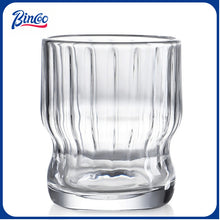 BINCOO Heat‑Resistant Coffee Cup  Retro American Glass Cup  Afternoon Tea Cup Espresso Latte Cup, 260ML