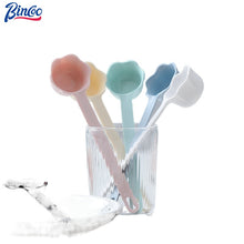 Bincoo rosette coffee spoon colorful short coffee measuring spoon long handle coffee bean spoon pressed powder spoon