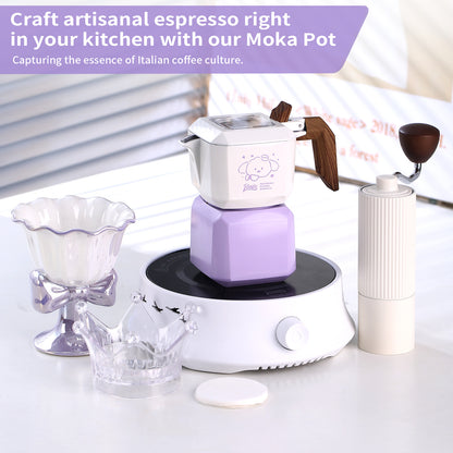 Bincoo Rubik's Cube Double Valve Moka Pot