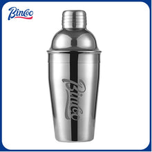 BINCOO Stainless Steel Shaker Cup Set Coffee & Tea Making Tools Hand Shaker Coffee Making Equipment 550ML