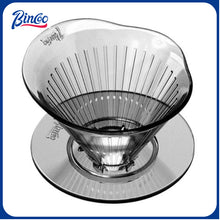 Bincoo V01/V02 Filter Cup Hand Brewed Coffee Filter Cup V60 Drip Filter Flower Shaped Coffee Dripper Tritan