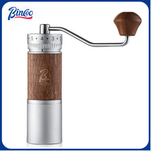 BINCOO Travel Manual Grinder Coffee Grinder with Stainless Steel 46mm Steel Core,Easy Grind