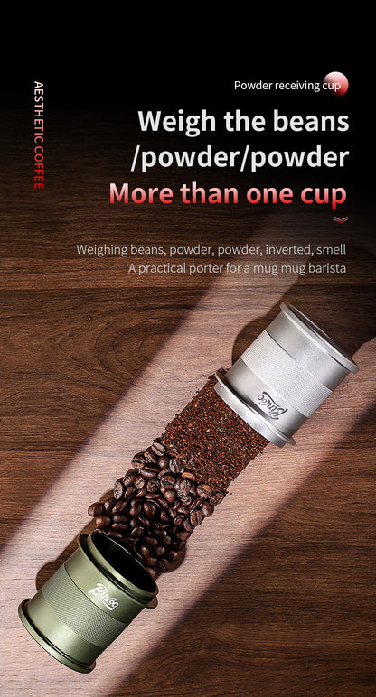 Checkered coffee Cup Espresso Dosing Cup