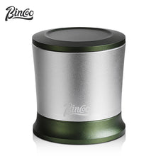 Bincoo Nano Coffee Dosing Cup - 58mm Magnetic Espresso Powder Receiver with Stirring Rod, Anti-Static Aluminum Alloy Grinder Funnel for Portafilter, 3 Colors Available