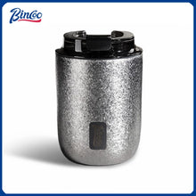 BINCOO 240ML Pure Titanium Coffee Thermos Cup Car Leak-proof Travel Thermal Mug Portable Vacuum Insulated Coffee Cup Gift Box