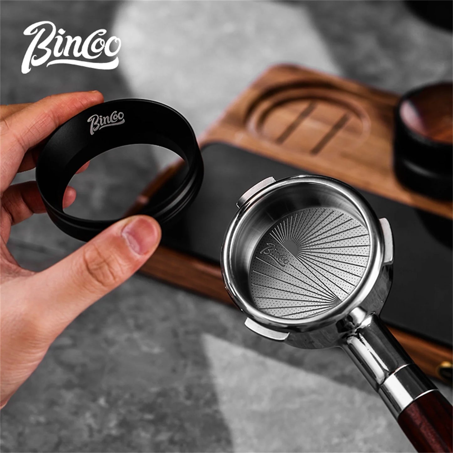 58.5mm Espresso Filter Baskets 16-20g Coffee Basket with Puck Screen Fit 51mm Espresso Portafilters Coffee Machine Accessories