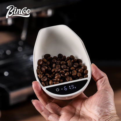 Bincoo Bowl Coffee Scale Digital Food Weighing – Kitchen Food Scale Ideal for Beans, Cereal& Snacks