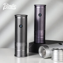 Bincoo Portable Electric Coffee Grinder 420 Steel Core Grinder All-Metal Body Home Outdoor External Italian Small Coffee Grinder