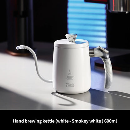 Bincoo Pour Over Coffee Kettle Gooseneck Stainless Steel Drip Kettle 350ml Long Spout Water Pot for Hand Brew Coffee Tea