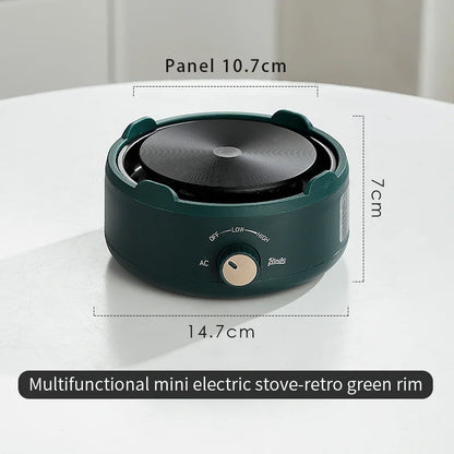 BINCOO Electric Mini Coffee Heater Base Milk Tea Mocha Heating Stove Plate Multifunctional Cooking Pot Oven Furnace Cooker 220V