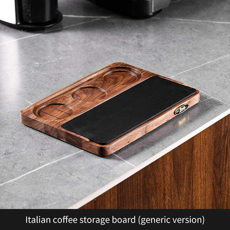 Bincoo 51-58mm Coffee Storage Board Tampers Coffee Distributor Dosing Ring Reusable Filter Holder Barista Espresso Coffeware Set