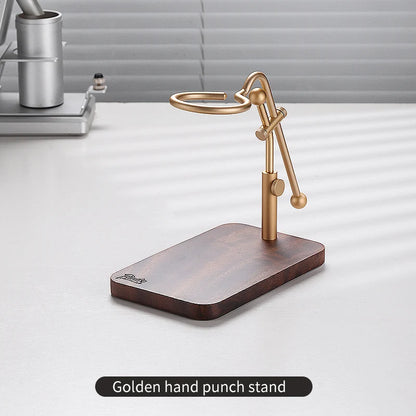 Bincoo GYKF2145 Portable Coffee Drip Holder Adjustable Aluminum Dripper Holder Italian Espresso Machine Bracket, Lightweight Drip Holder