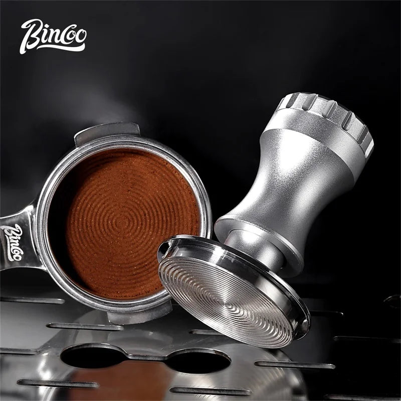 Bincoo Coffee Powder Press Constant Force Powder Hammer Cloth Powder Dispenser Set 3 Paddle Coffee Utensils 51/58MM
