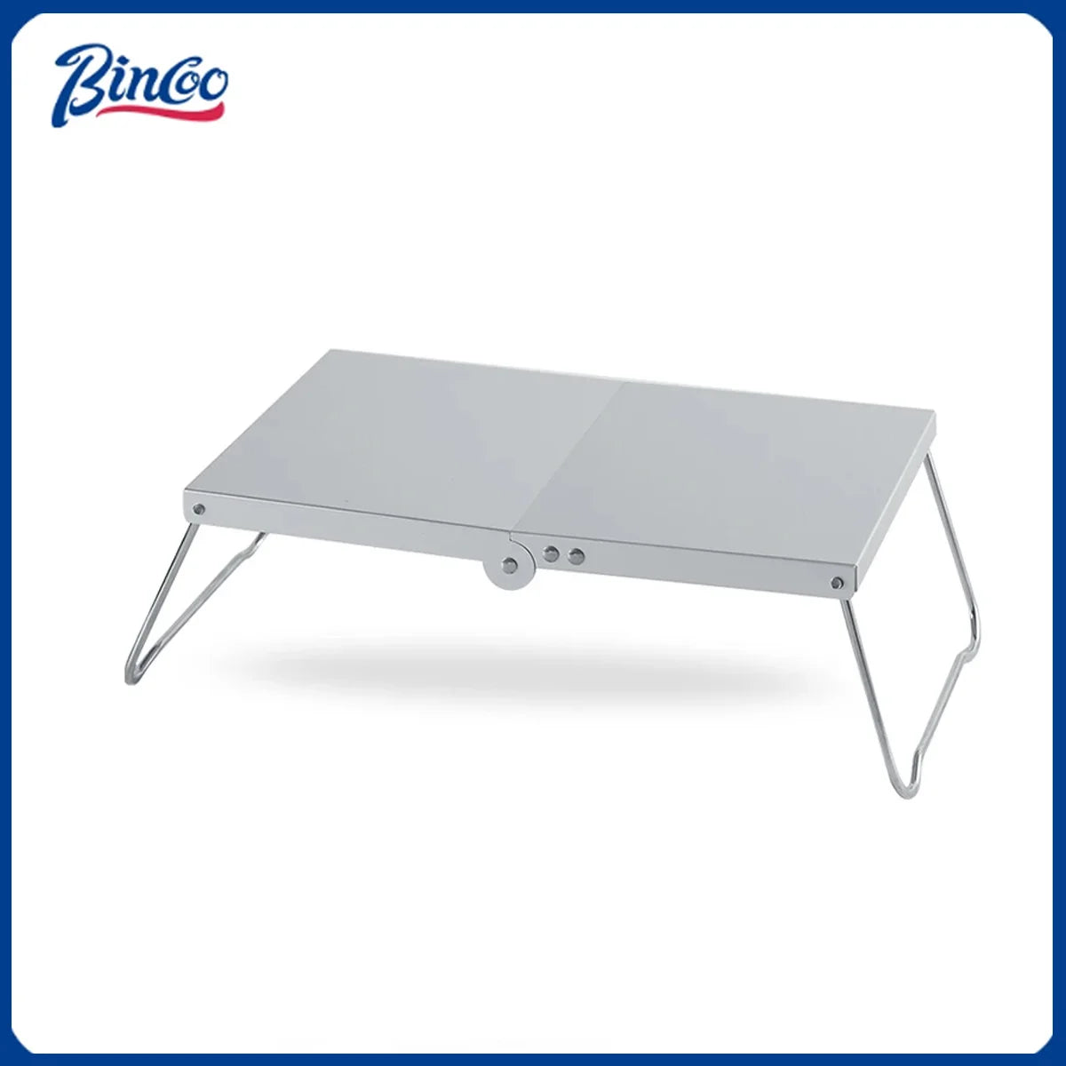 BINCOO Camping Portable Foldable Table Mini Coffee Tables Ultralight Outdoor Hiking Picnic Table Aluminum Alloy Small Table BBQ