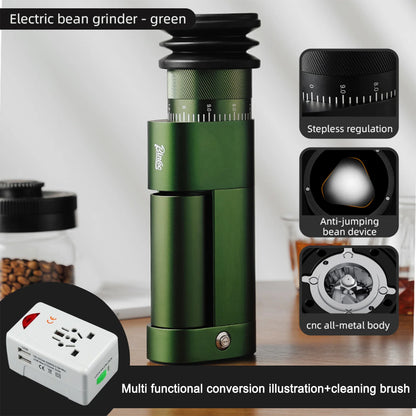 Bincoo BC-DM09 Electric Coffee Grinder，household Coffee Bean Grinder，hand Brewed Coffee Grinder，commercial Professional Grinder