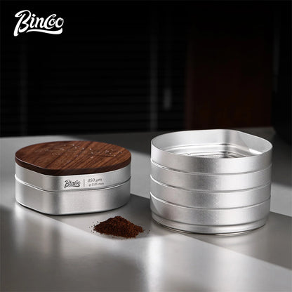 【Exhibition】Bincoo Coffee Sieve Calibration Kit, 3Piece and 17-Piece Options, Professional Barista Quality Control Tool, Home & Café Calibration
