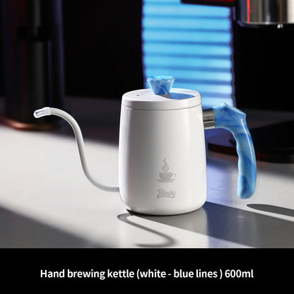 Bincoo Pour Over Coffee Kettle Gooseneck Stainless Steel Drip Kettle 350ml Long Spout Water Pot for Hand Brew Coffee Tea