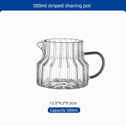 Bincoo 500ml Pour Over Coffee Maker Set Glass Carafe Coffee with Glass Coffee Filter Drip Coffee Maker Set for Home or Office