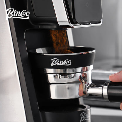 Bincoo 58MM Coffee Dosing Ring Stainless Steel Magnetic Espresso Dosing Ring Portafilter Barista Funnel Accessories Brewing Tool