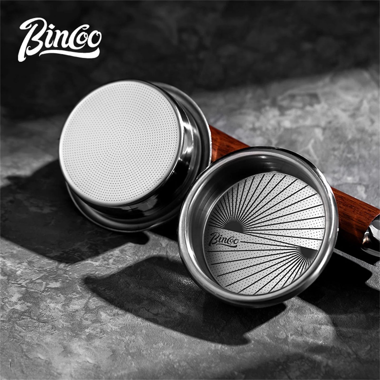 58.5mm Espresso Filter Baskets 16-20g Coffee Basket with Puck Screen Fit 51mm Espresso Portafilters Coffee Machine Accessories