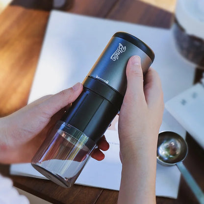 Bincoo Mini Portable Electric Coffee Grinder Coffee Bean Grinder Small Coffee Machine Steel Core Household