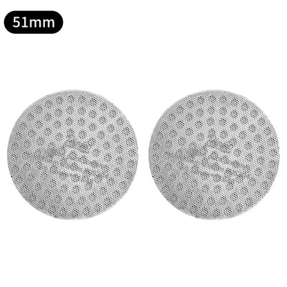 Bincoo Stainless Steel Espresso Filter - 51/53/58mm Universal Secondary Shower Mesh for Even Water Distribution For Barista Use