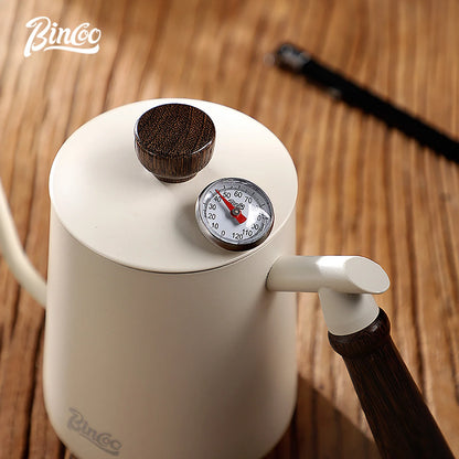Bincoo Portable Temperature Sensitive Probe Thermometer for Coffee Espresso Kitchen Made by 304 Stainless Steel