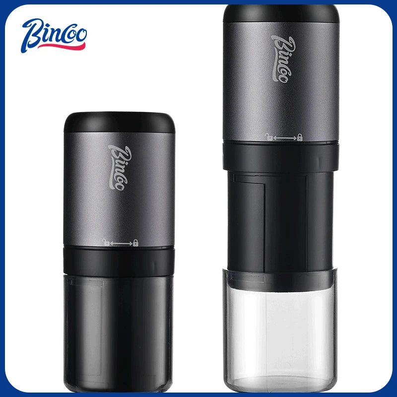 Bincoo Mini Portable Electric Coffee Grinder Coffee Bean Grinder Small Coffee Machine Steel Core Household