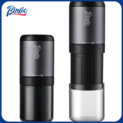 Bincoo Mini Portable Electric Coffee Grinder Coffee Bean Grinder Small Coffee Machine Steel Core Household