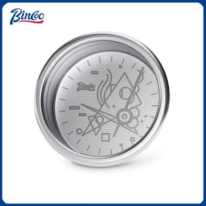 BINCOO Coffee Espresso Filter Basket Precision 51/58.5mm Coffee Machine Handle High Extraction Powder Bowl Portafilter 16/18/20g