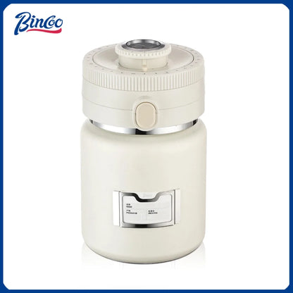 Bincoo 1000ML Coffee Bean Vacuum Airtight Sealed Tank Stainless Steel Grain Tea Nut Keep Fresh Storage Jars Kitchen Sealed Cans