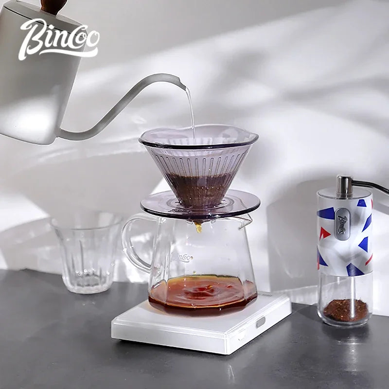 Bincoo Coffee Filter Hand Brewing Cup Tool, Conical Coffee Drip Filter Slow Brewing Professional Barista Accessories