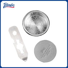 BINCOO High Precision Extraction Matrix Basket Filter,Micro Sieve Filter Basket Stainless Steel Portafilter Basket for 51/58.5mm