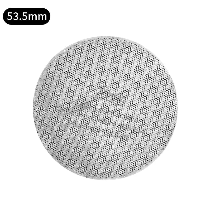 Bincoo Stainless Steel Espresso Filter - 51/53/58mm Universal Secondary Shower Mesh for Even Water Distribution For Barista Use