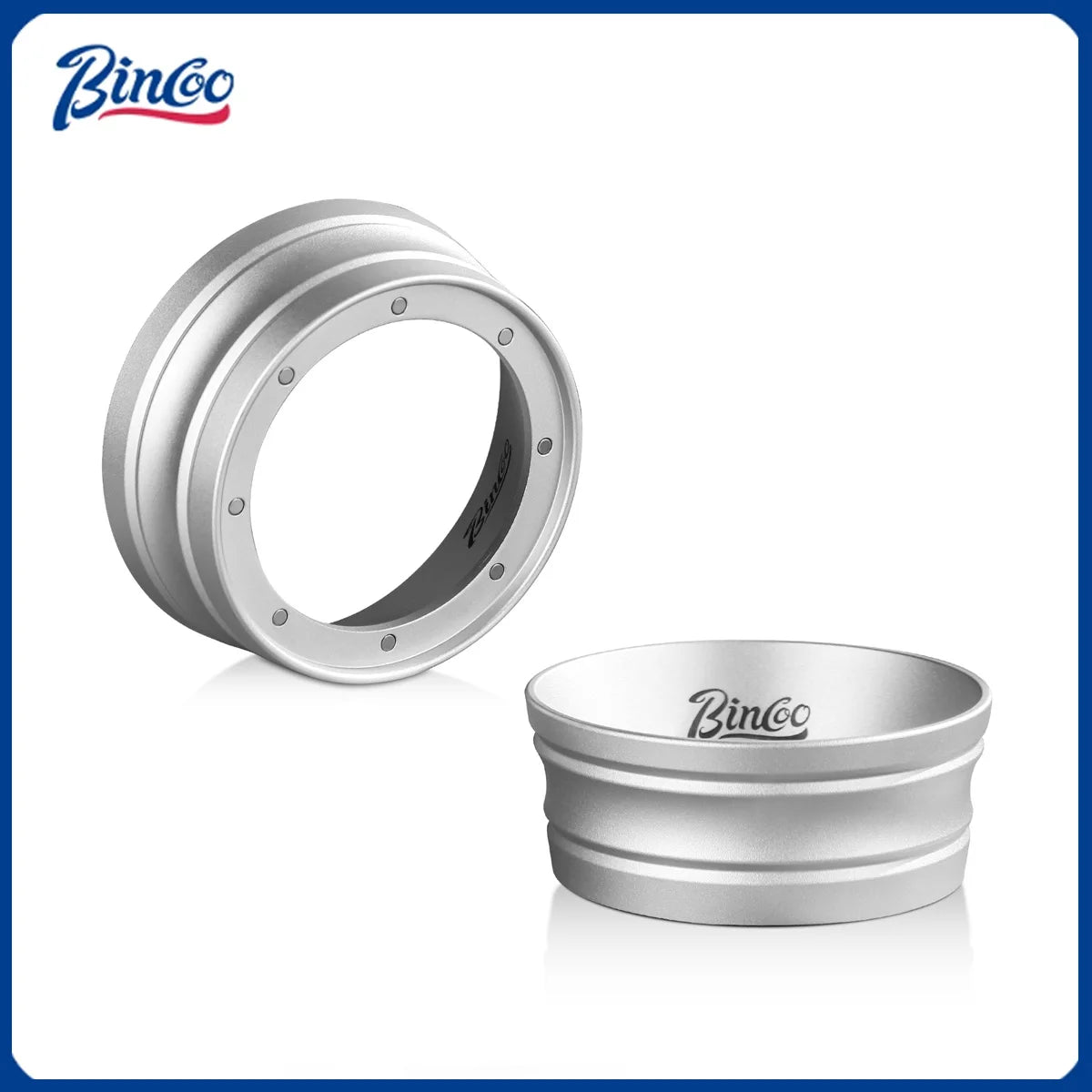 Bincoo Coffee Dosing Ring Magnetic High 3.2cm Espresso Funnel 51mm 58mm For Delonghi Breville Portafilter Home Barista Tools
