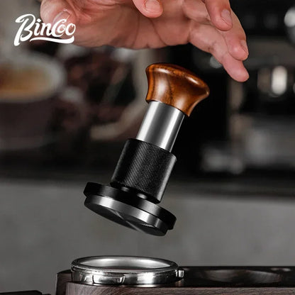Bincoo Constant Pressure Coffee Tampers Powder Hammer 51/58mm Concentrated Coffee Powder Press Leveler, Home Barista Accessory