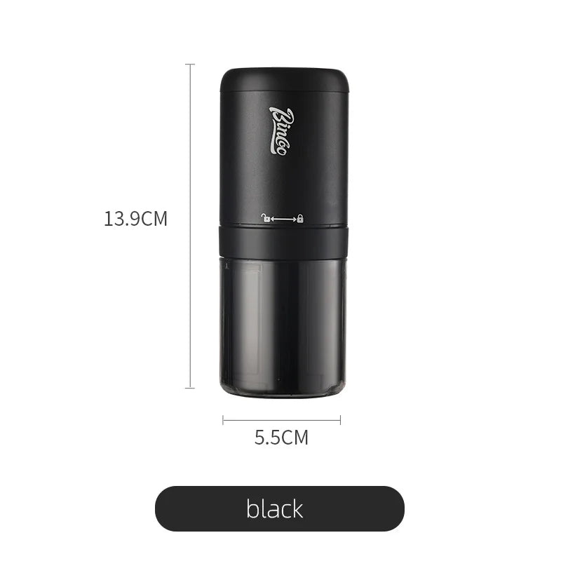 Bincoo Mini Portable Electric Coffee Grinder Coffee Bean Grinder Small Coffee Machine Steel Core Household