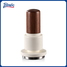BINCOO 51mm/58mm 30Ib Impact Constant Pressure Coffee Tamper Stainless Steel Base Anti-Rust Wood Handle Barista Espresso Tools