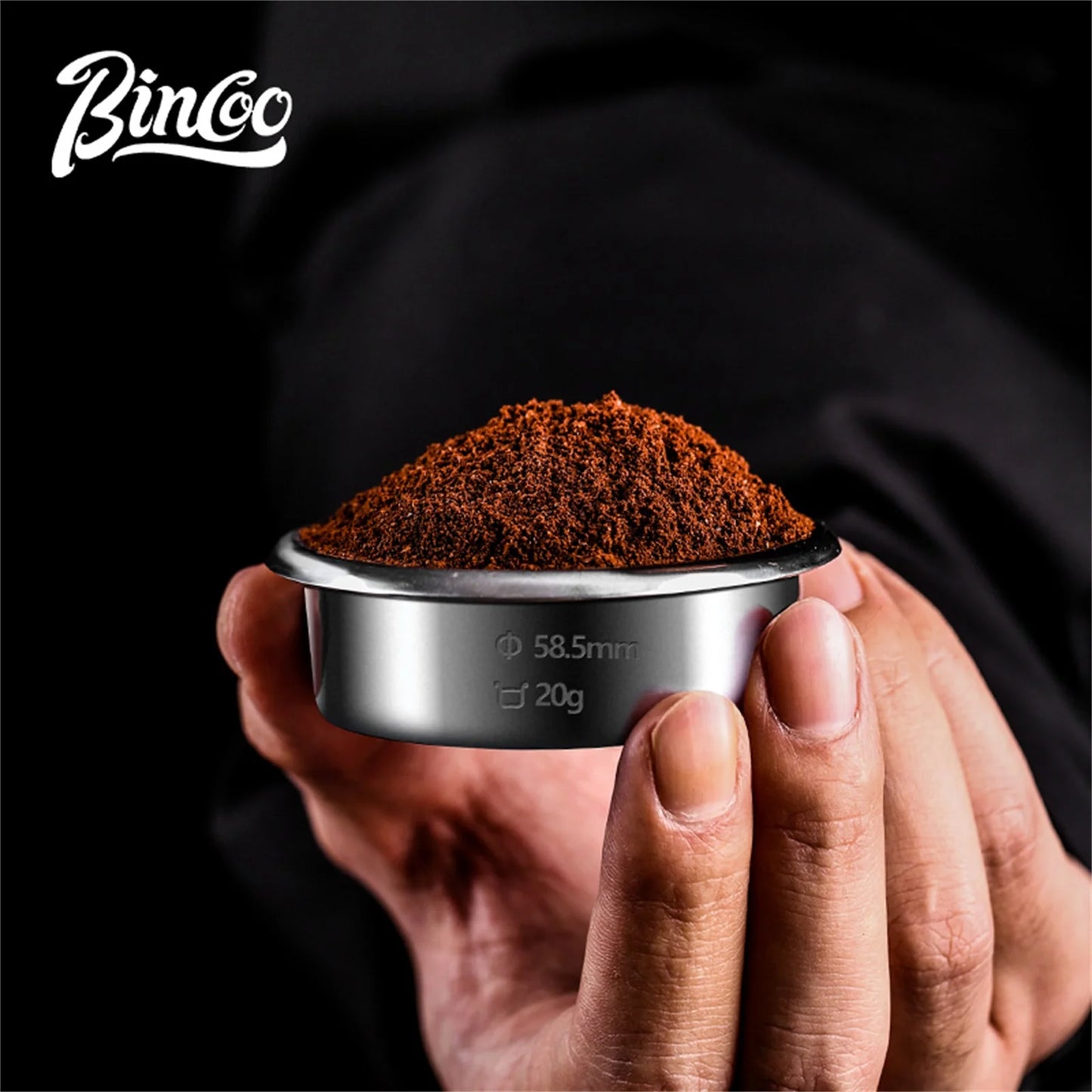 58.5mm Espresso Filter Baskets 16-20g Coffee Basket with Puck Screen Fit 51mm Espresso Portafilters Coffee Machine Accessories