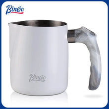 Bincoo GYKF2322 Professional Milk Frothing Jug 600ml Sharp Spout Cup Perfect for Latte Art and Milk Steaming Barista Essential Accessory