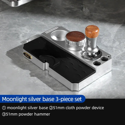 Bincoo Coffee Tamper Station Stand ABS Coffee Portafialter Holder 51-58mm Espresso Distributor Storage Base Barista Accessories