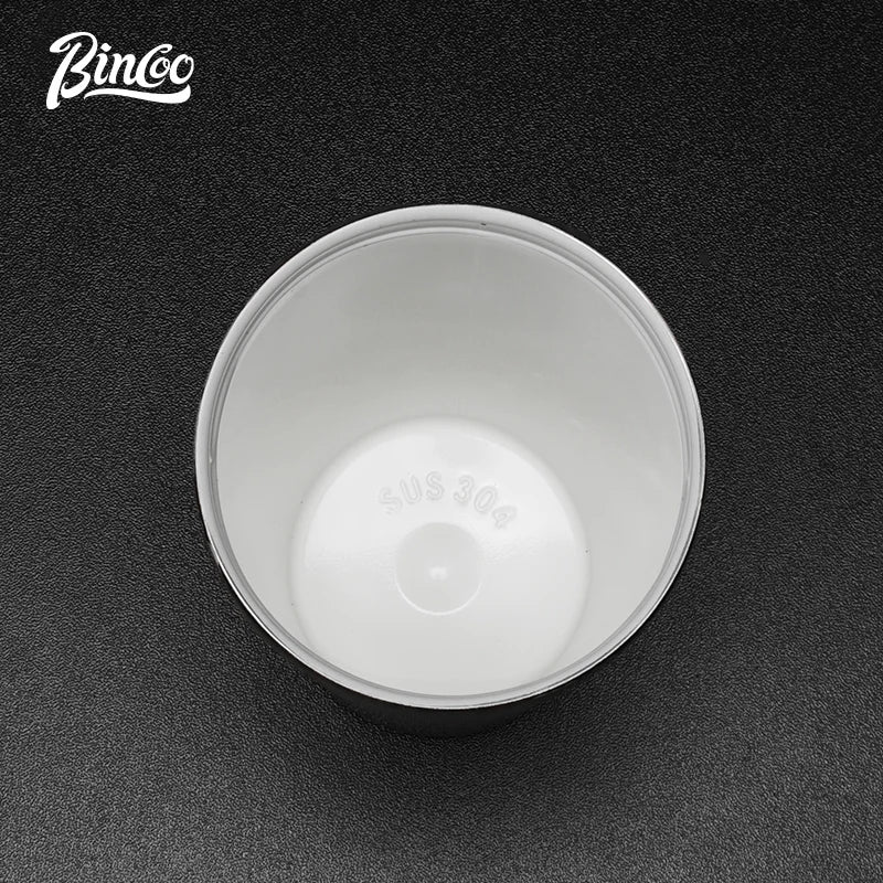 Bincoo 500ML 304 Stainless Steel Coffee Cup With Ceramic inner liner Double Layer Thermal Mug Portable Travel Car Insulated Cups