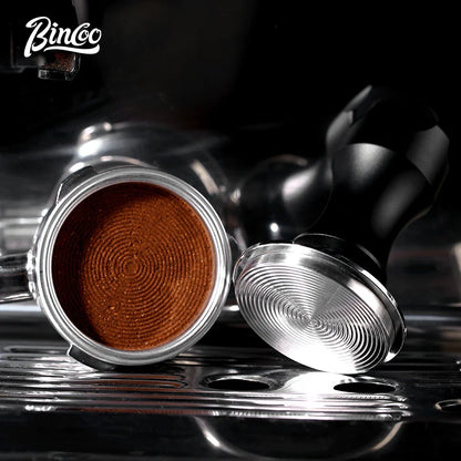 Bincoo 51/58mm Espresso Powder Dispenser Aluminum Alloy Anti-Pressure Offset Powder Hammer Italian Appliance Barista Accessories
