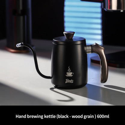 Bincoo Pour Over Coffee Kettle Gooseneck Stainless Steel Drip Kettle 350ml Long Spout Water Pot for Hand Brew Coffee Tea