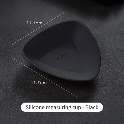 Coffee Beans Dose Trays Silicone Weighing Bean Dish Measuring Tray Espresso Coffee Accessories Weighing Tool for Home Kitchen