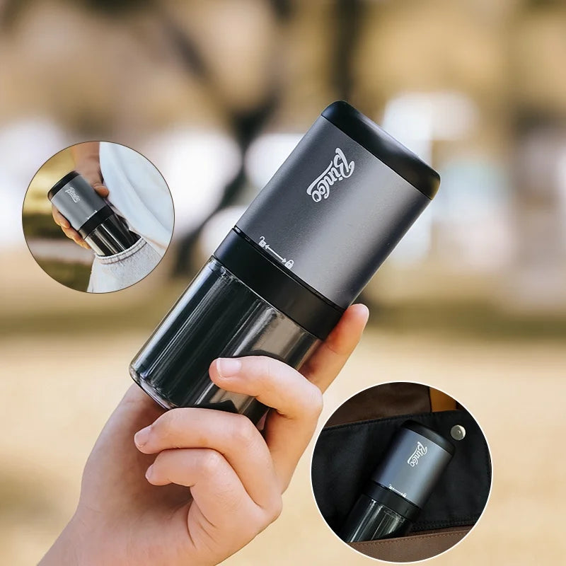 Bincoo Mini Portable Electric Coffee Grinder Coffee Bean Grinder Small Coffee Machine Steel Core Household