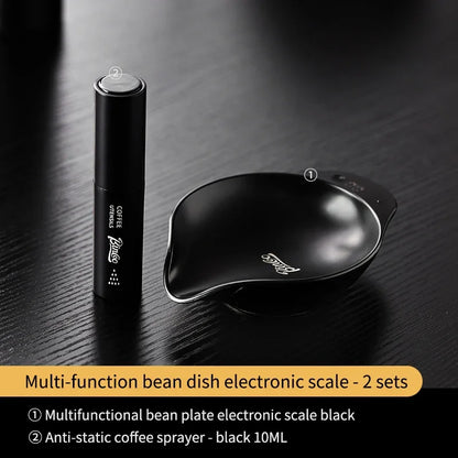 Bincoo Professional Coffee Scale Bean Tray Intelligent Electronic Scale Kitchen Scale 500G/0.1G Precise Weighting Rechargeable