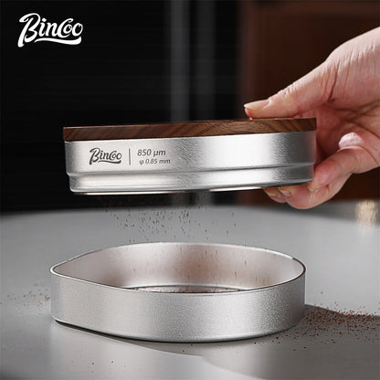 【Exhibition】Bincoo Coffee Sieve Calibration Kit, 3Piece and 17-Piece Options, Professional Barista Quality Control Tool, Home & Café Calibration