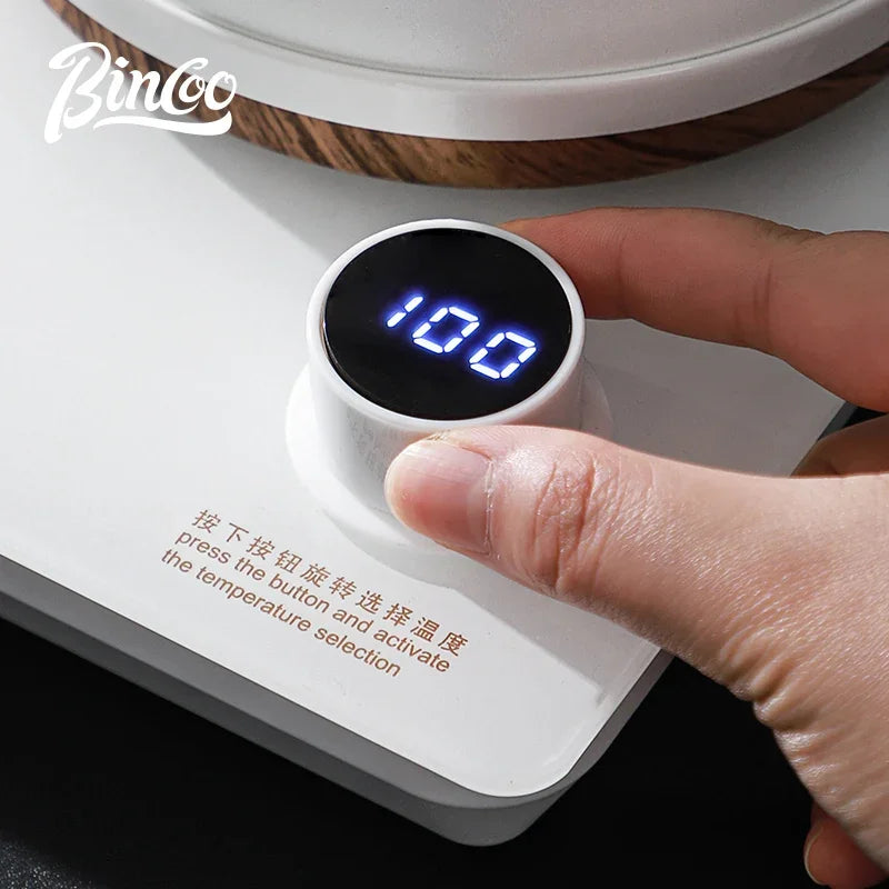 Bincoo Hand Brewed Coffee Pot Intelligent Temperature Control Electric Kettle Kettle Constant Household Coffee Tool 220V 800W 1L