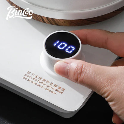 Bincoo Hand Brewed Coffee Pot Intelligent Temperature Control Electric Kettle Kettle Constant Household Coffee Tool 220V 800W 1L